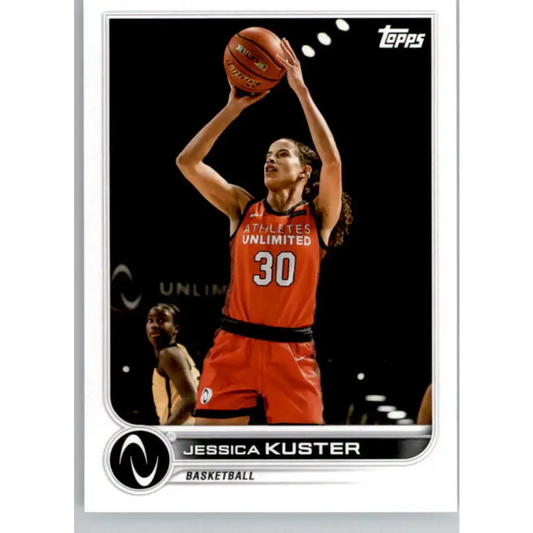 2023 Topps Athletes Unlimited All Sports 9 Jessica Kuster Basketball Card - Basketball Card Single