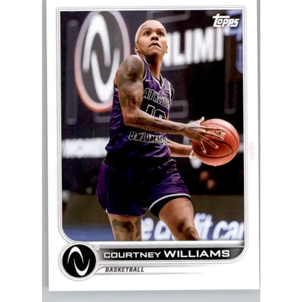 2023 Topps Athletes Unlimited All Sports 93 Courtney Williams Basketball Card - Basketball Card Single