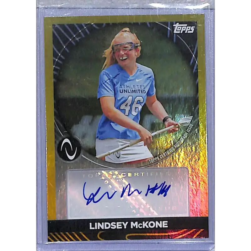 2023 Topps Athletes Unlimited Gold #AUA-LM Lindsey McKONE NM-MT 17/25 - Other