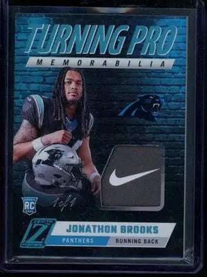 2023 Topps Athletes Unlimited Jonathon Brooks #TPM-JBS 1/1 RC Mem - Sports Memorabilia