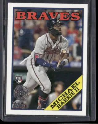 2023 Topps Baseball Michael Harris II #T88-18 1988 Topps 35th Anniversary RC - Baseball Card Single