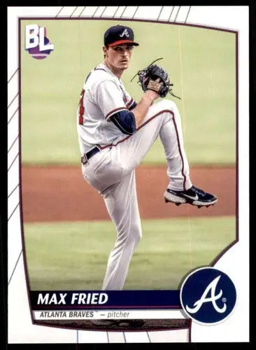 2023 Topps Big League Max Fried baseball card Braves NM-MT for collectors
