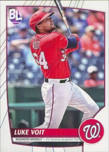 2023 Topps Big League Luke Voit Nationals baseball card NM-MT product number 51349