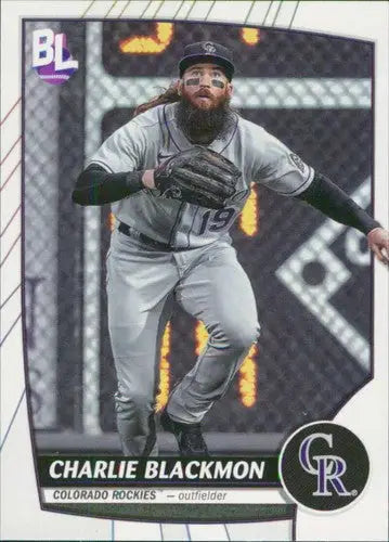 2023 Topps Big League Charlie Blackmon baseball card Rockies NM-MT collectible