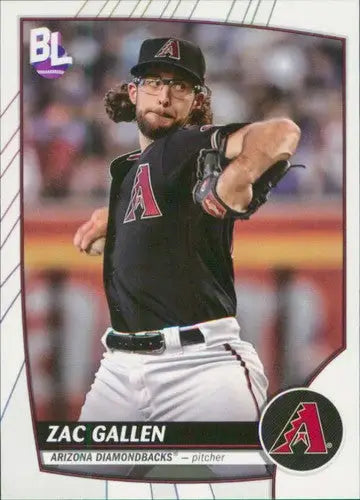2023 Topps Big League #161 Zac Gallen NM Near Mint Diamondbacks ID:65203 - Baseball Card Single