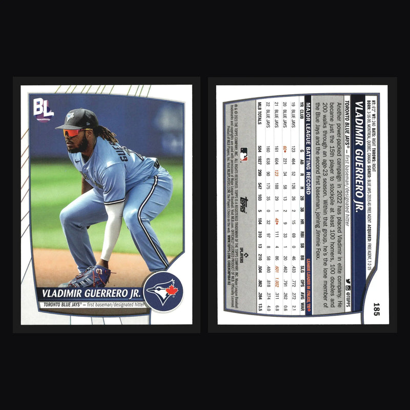 2023 Topps Big League #185 Vladimir Guerrero Jr Blue Jays