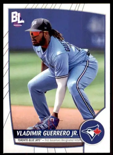 Vladimir Guerrero Jr. baseball card from 2023 Topps Big League with original gloss