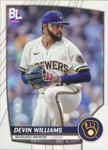 2023 Topps Big League #197 Devin Williams NM-MT Brewers ID:56414 - Baseball Card Single