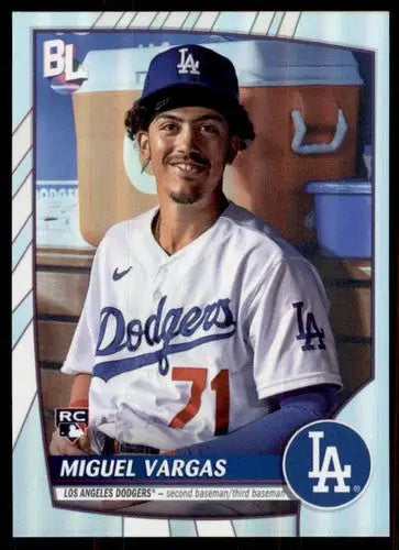 2023 Topps Big League #202 Miguel Vargas NM-MT RC Rookie Dodgers ID:51313 - Baseball Card Single