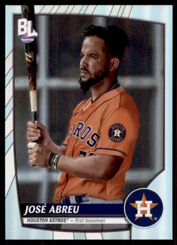 José Abreu 2023 Topps Big League baseball card with original gloss NM-MT Astros ID 51315