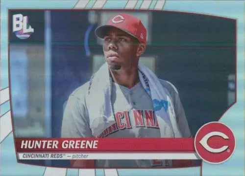 2023 Topps Big League Hunter Greene baseball card Reds NM-MT collectible
