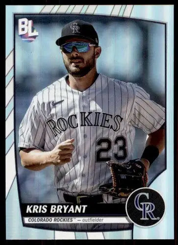 Original gloss of Kris Bryant baseball card from 2023 Topps Big League Topps Big