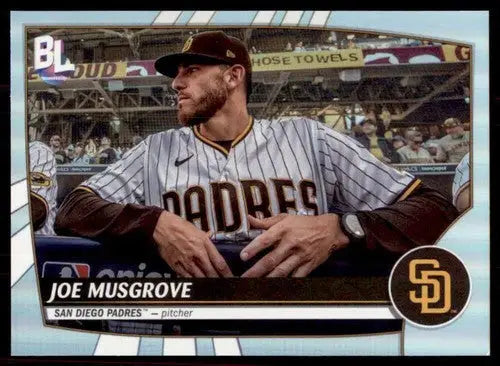 2023 Topps Big League Joe Musgrove Padres baseball card NM-MT for collection ID 56431