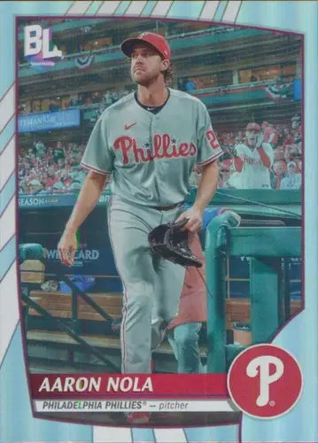 2023 Topps Big League Aaron Nola Phillies baseball card NM-MT collectible