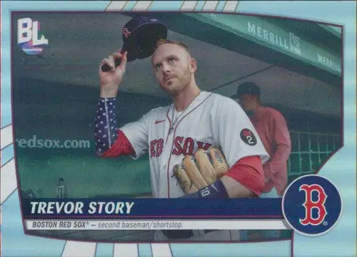 2023 Topps Big League Trevor Story baseball card Red Sox ID51402 NM-MT