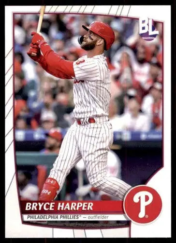 2023 Topps Big League #3 Bryce Harper NM-MT Phillies ID:53284 - Baseball Card Single