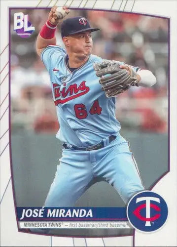 2023 Topps Big League #35 Jose Miranda NM Near Mint Twins ID:65185 - Baseball Card Single