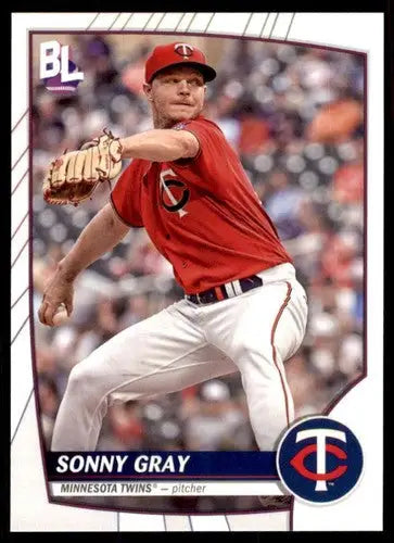 Sonny Gray baseball card from 2023 Topps Big League series, NM-MT Twins ID 51506