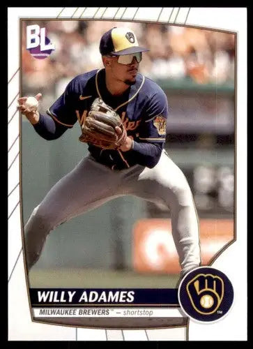 2023 Topps Big League #52 Willy Adames NM-MT Brewers ID:51507 - Baseball Card Single