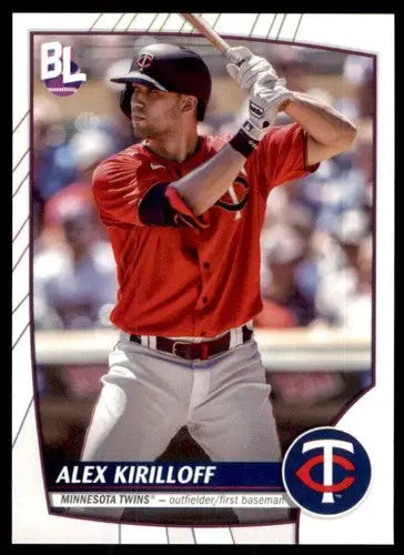 Original gloss Topps Big League 2023 Alex Kirilloff Twins baseball card NM-MT