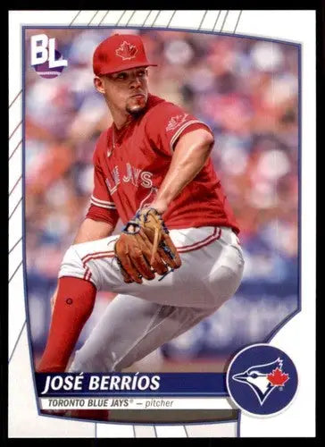 2023 Topps Big League #54 Jose Berrios NM-MT Blue Jays ID:51569 - Baseball Card Single