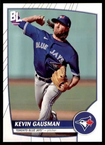 Kevin Gausman baseball card from 2023 Topps Big League Blue Jays collection