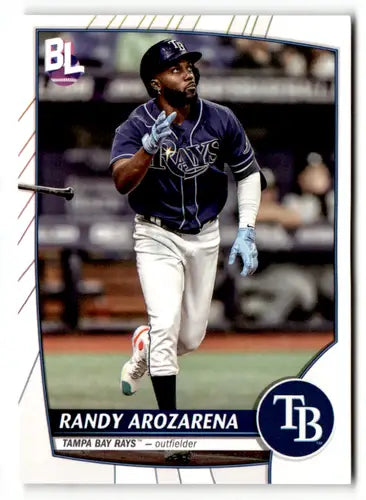 2023 Topps Big League Randy Arozarena baseball card, Rays NM Near Mint collectible