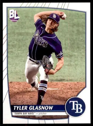 2023 Topps Big League Tyler Glasnow baseball card Rays NM-MT high quality collectible