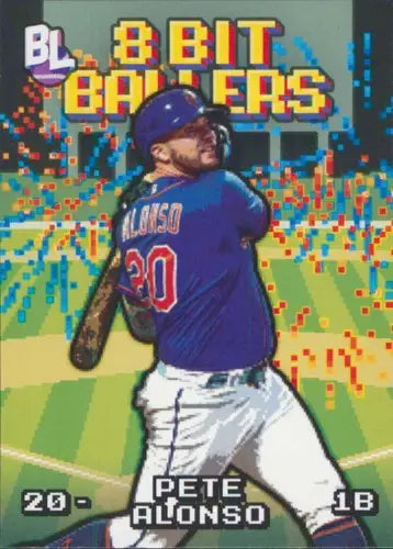 2023 Topps Big League 8-Bit Ballers #8B-13 Pete Alonso NM-MT Mets ID:53 ID:53249 - Baseball Card Single