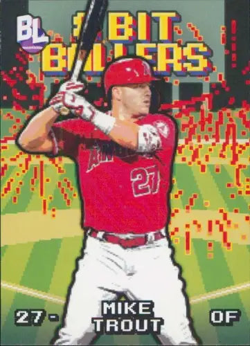 2023 Topps Big League Mike Trout baseball card from Big League product