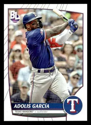 2023 Topps Big League #80 Adolis García - Baseball Card Single