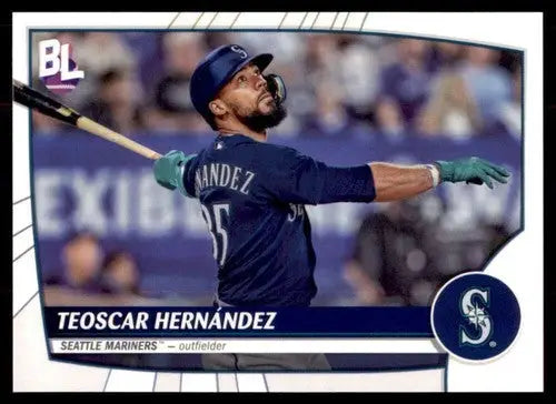 2023 Topps Big League #84 Teoscar Hernandez NM-MT Mariners ID:53326 - Baseball Card Single