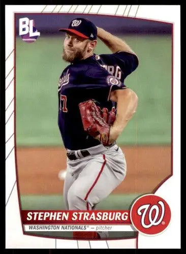 2023 Topps Big League Stephen Strasburg baseball card Nationals ID 51467 NM-MT