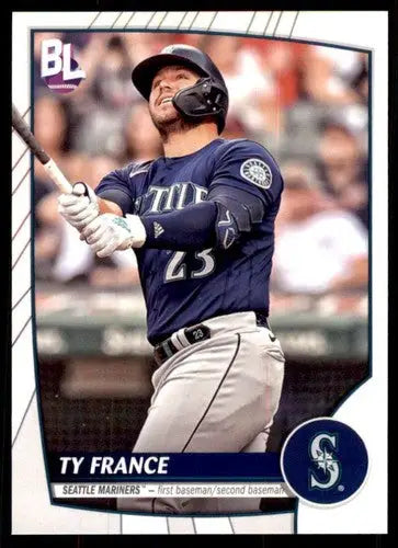 2023 Topps Big League #93 Ty France NM-MT Mariners ID:51528 - Baseball Card Single