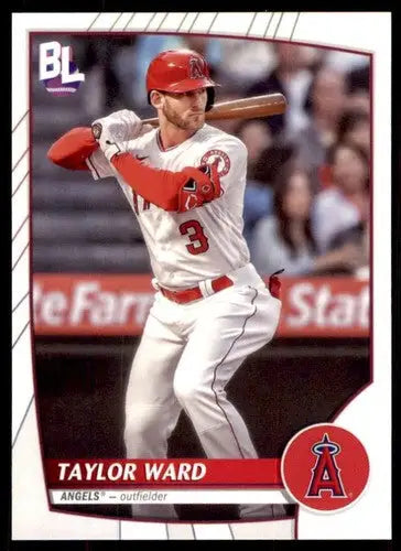 2023 Topps Big League Taylor Ward baseball card NM-MT Angels ID 56364