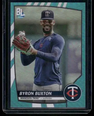 2023 Topps Big League Byron Buxton #262 Blue Foil Baseball - Baseball Card Single