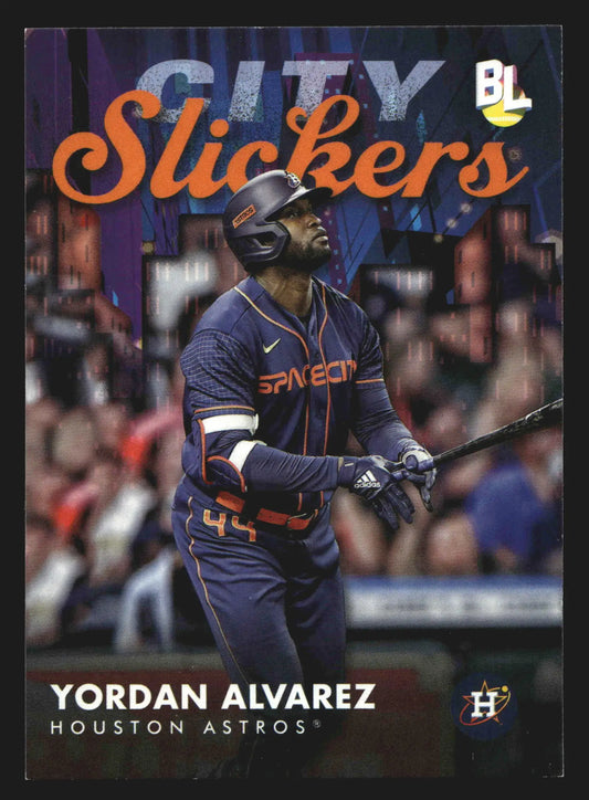 2023 Topps Big League City Slickers #CS-10 Yordan Alvarez - Baseball Card Single