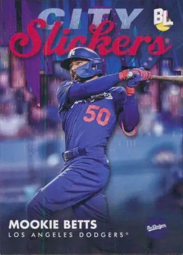 2023 Topps Big League City Slickers #CS-13 Mookie Betts NM-MT Dodgers ID:53243 - Baseball Card Single