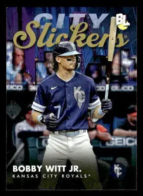 2023 Topps Big League #CS-12 Bobby Witt Jr. City Slickers - Baseball Card Single