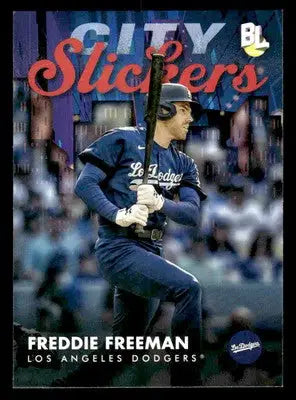 2023 Topps Big League #CS-14 Freddie Freeman City Slickers - Baseball Card Single