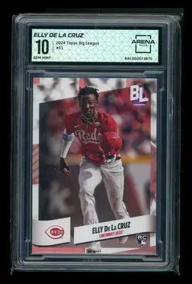 2023 Topps Big League Elly De La Cruz #51 RC Baseball Arena Club 10 - Baseball Card Single