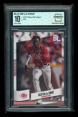 2023 Topps Big League Elly De La Cruz #51 RC Baseball Arena Club 10 - Baseball Card Single