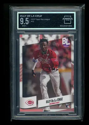 2023 Topps Big League Elly De La Cruz #51 RC Baseball Arena Club 9.5 - Baseball Card Single