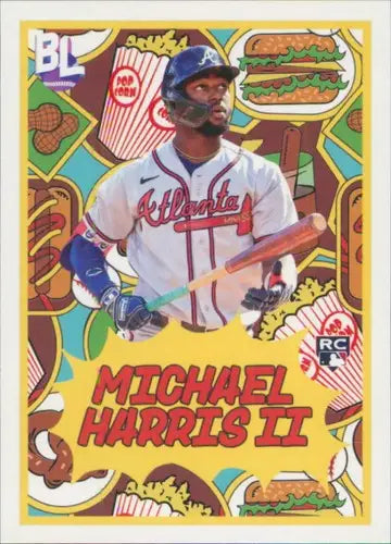 Michael Harris II baseball card from 2023 Topps Big League Big Leaguers product