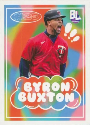 2023 Topps Big League Byron Buxton baseball card Twins ID 53233 NM-MT