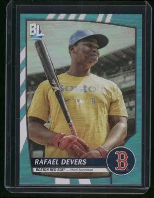 2023 Topps Big League Rafael Devers #267 Blue Foil Baseball - Baseball Card Single