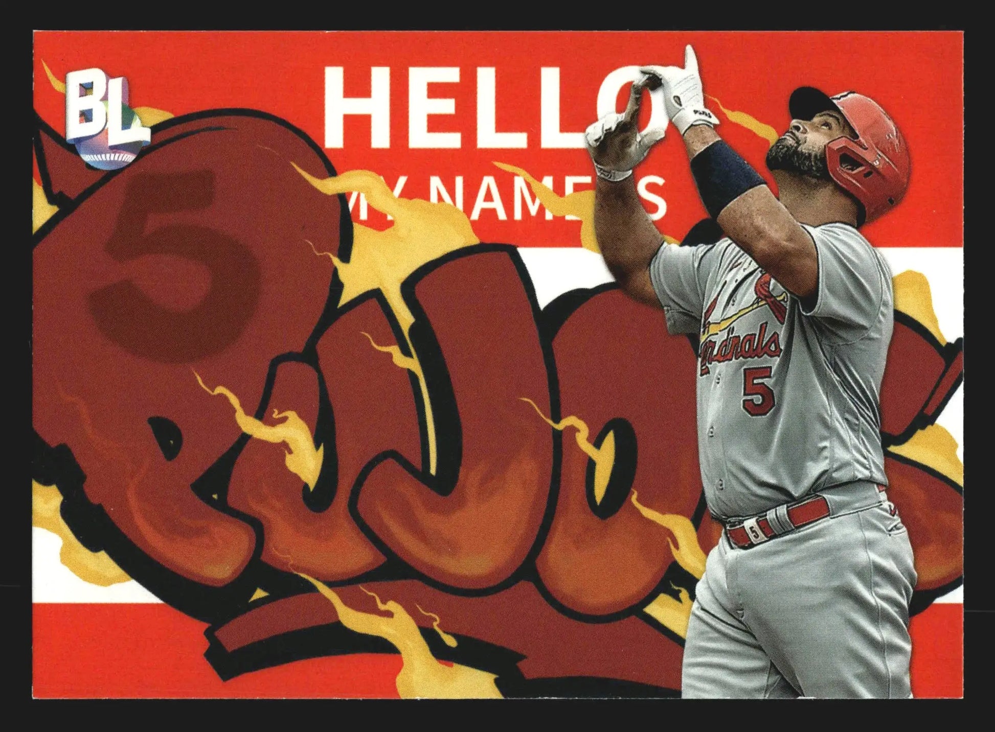 2023 Topps Big League Roll Call Albert Pujols #RC-6 Cardinals - Baseball Card Single