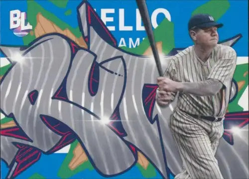 2023 Topps Big League Roll Call Wildstyle Edition #RC-13 Babe Ruth NM-M ID:51323 - Baseball Card Single