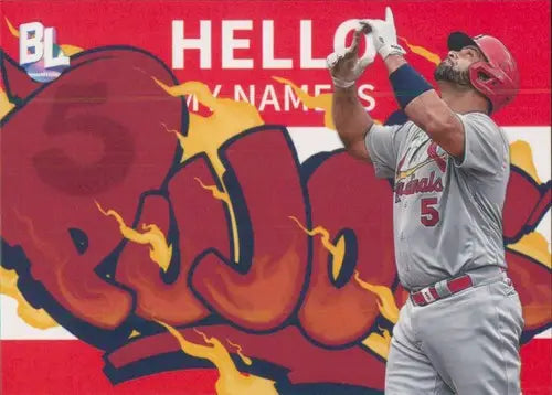 2023 Topps Big League Roll Call Wildstyle Edition #RC-6 Albert Pujols N ID:51413 - Baseball Card Single