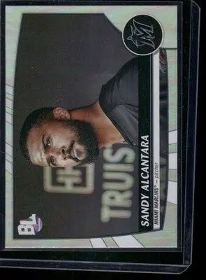 2023 Topps Big League Sandy Alcantara #219 Silver Baseball